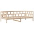 Sofá cama con cajones madera maciza de pino 80x200