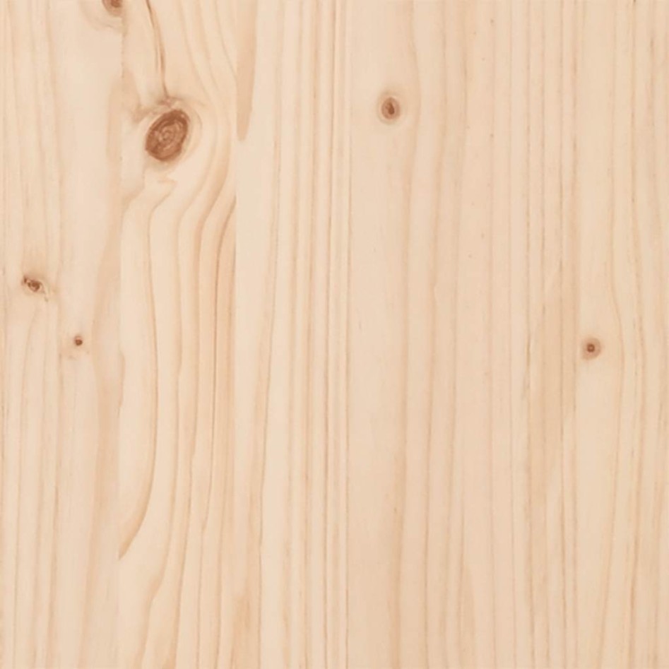 Sofá cama con cajones madera maciza de pino 80x200