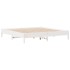 Cama sin colchón madera maciza de pino blanca 180x200