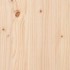 Estructura de cama sin colchón madera maciza de pino 140x190