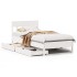Estructura cama sin colchón madera maciza pino blanca