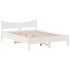 Estructura de cama con cajones madera de pino blanca