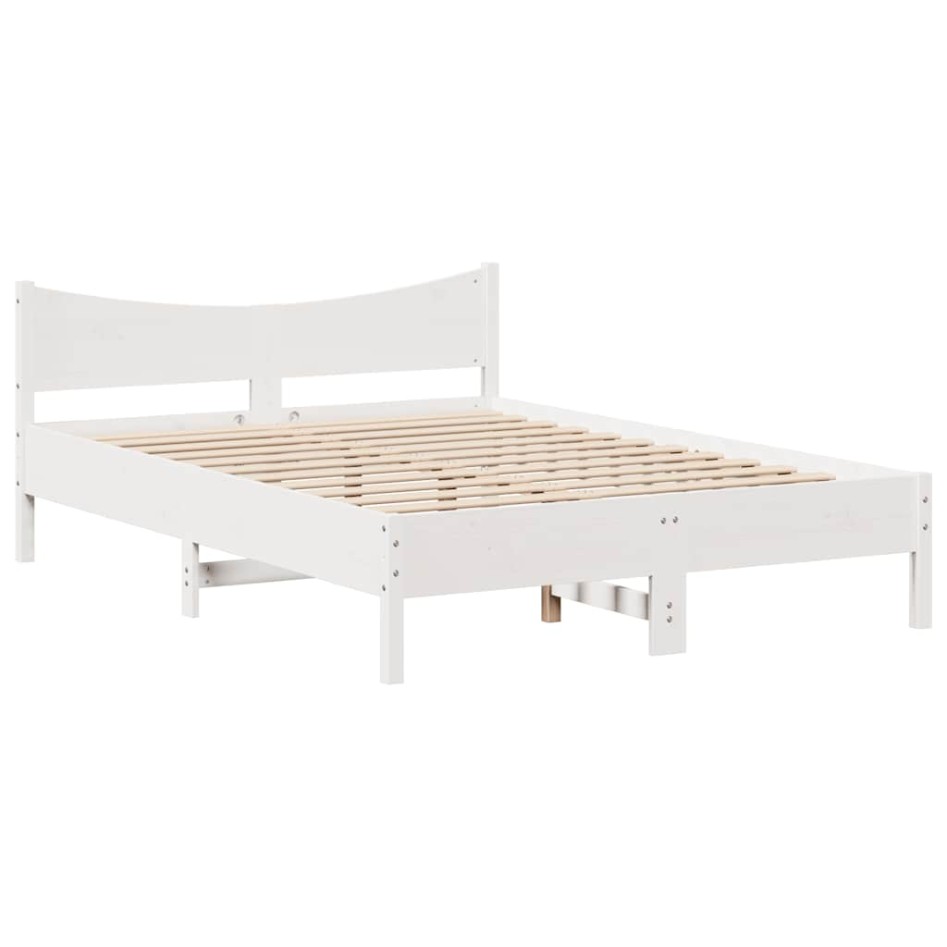 Estructura de cama con cajones madera de pino blanca