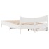Estructura de cama con cajones madera de pino blanca