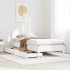 Estructura cama con cajones madera maciza pino blanco 90x200