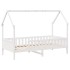 Estructura de cama infantil con cajones madera pino 90x190