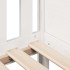 Estructura de cama infantil con cajones madera pino 90x190