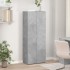 Armario archivador madera ingeniería gris hormigón 60x32x153
