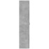 Armario archivador madera ingeniería gris hormigón 60x32x153