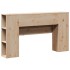 Cabecero de cama con almacenaje madera maciza de pino 150