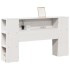 Cabecero de cama almacenaje madera maciza pino blanco 140