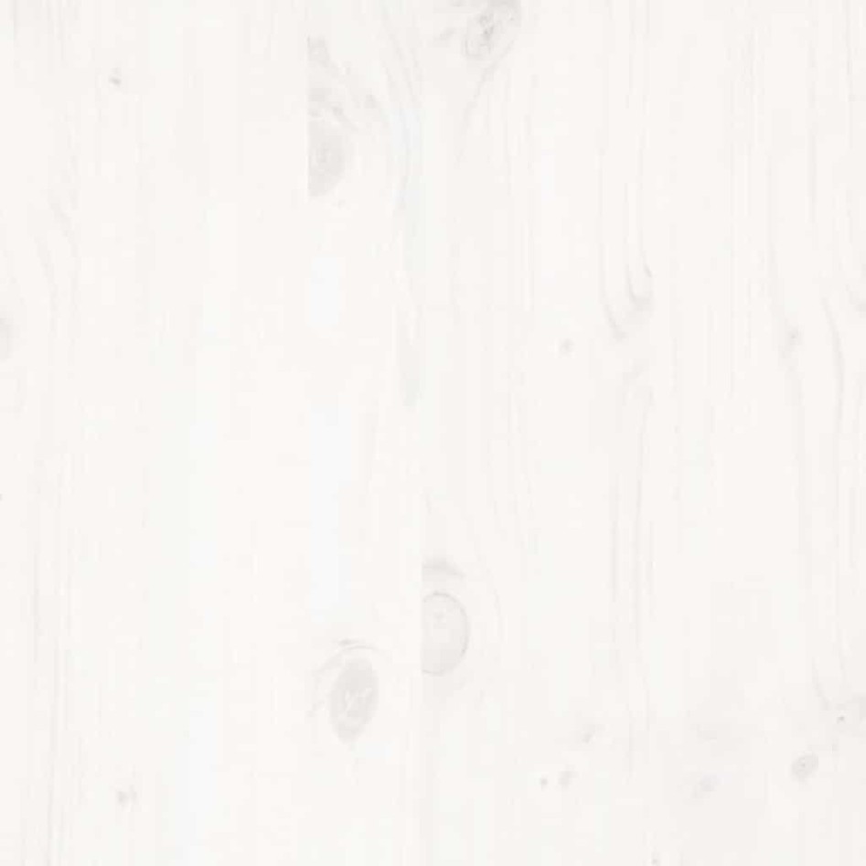 Estructura de cama sin colchón madera maciza de pino 160x200