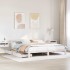 Cama sin colchón madera maciza de pino blanca 180x200