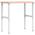 Banco de trabajo rectangular madera maciza 100x60x(73-99,5)
