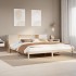 Cama con estantería sin colchón madera maciza de pino
