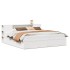Cama sin colchón madera maciza de pino blanca 180x200
