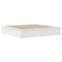 Cama sin colchón madera maciza de pino blanca 180x200