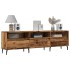 Mueble de TV madera ingeniería madera envejecida 150x30x44,5