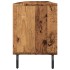 Mueble de TV madera ingeniería madera envejecida 150x30x44,5