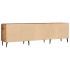 Mueble de TV madera ingeniería madera envejecida 150x30x44,5