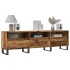 Mueble de TV madera ingeniería madera envejecida 150x30x44,5