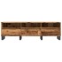 Mueble de TV madera ingeniería madera envejecida 150x30x44,5