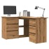 Escritorio de esquina madera contrachapada 145x100x76