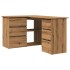 Escritorio de esquina madera contrachapada 145x100x76