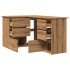 Escritorio de esquina madera contrachapada 145x100x76