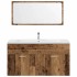 Juego de muebles de baño 4 piezas madera ingeniería