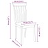 Sillas de comedor con cojines 2uds madera maciza blanco
