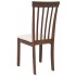 Sillas de comedor con cojines 2 uds madera maciza marrón