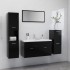Juego de muebles de baño madera de ingeniería