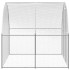 Gallinero de exterior de acero galvanizado 3x6x2