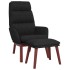 Sillón de relax con reposapiés tela