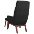 Sillón de relax con reposapiés tela