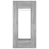 Mueble de recibidor 2 uds madera contrachapada gris