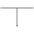Toldo de pie retráctil manual crema 450x300