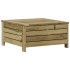 Juego de muebles jardín 5 pzas y cojines madera pino