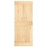 Puerta corredera con herrajes madera maciza de pino 85x210