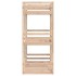 Litera triple de madera maciza de pino 75x190