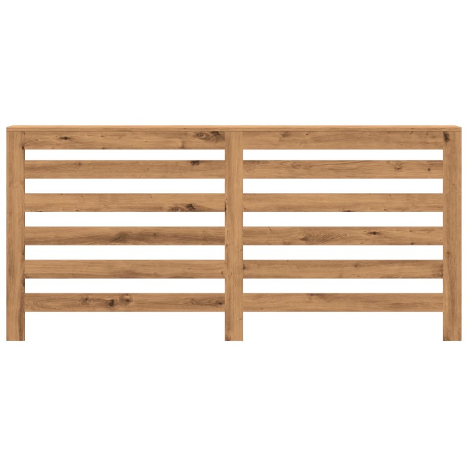 Cubierta de radiador madera color roble artesano 175x20x82