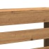Cubierta de radiador madera color roble artesano 175x20x82