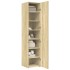 Aparador de madera de ingeniería roble Sonoma 40x42,5x185