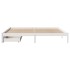 Cama sin colchón madera maciza de pino blanca 180x200