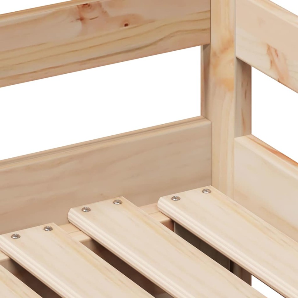 Sofá cama nido con cajones sin colchón 90x190