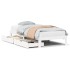 Estructura cama con cajones madera maciza pino blanco 75x190