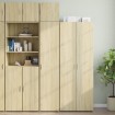 Armario estrecho madera ingeniería roble Sonoma 40x42,5x225 cm