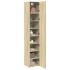Armario estrecho madera ingeniería roble Sonoma 40x42,5x225