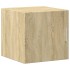 Armario estrecho madera ingeniería roble Sonoma 40x42,5x225